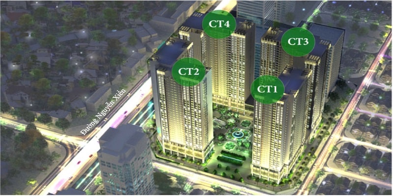 Thiết kế chung cư Eco Green City với phong cách hiện đại